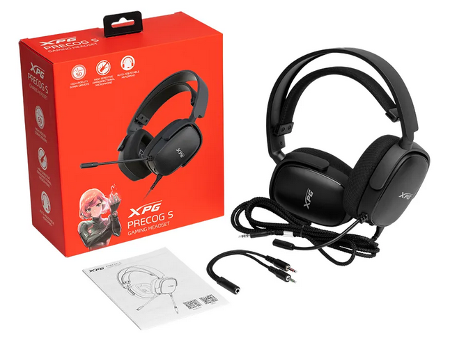 Audifono XPG Gaming Precog Negro