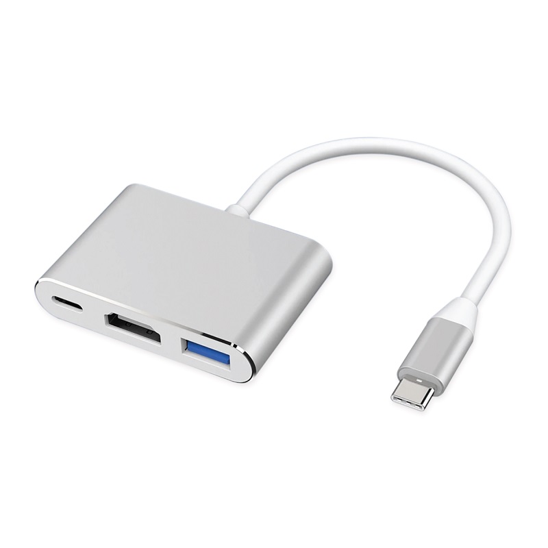 Adaptador AON TypeC a TypeC, USB, HDMI