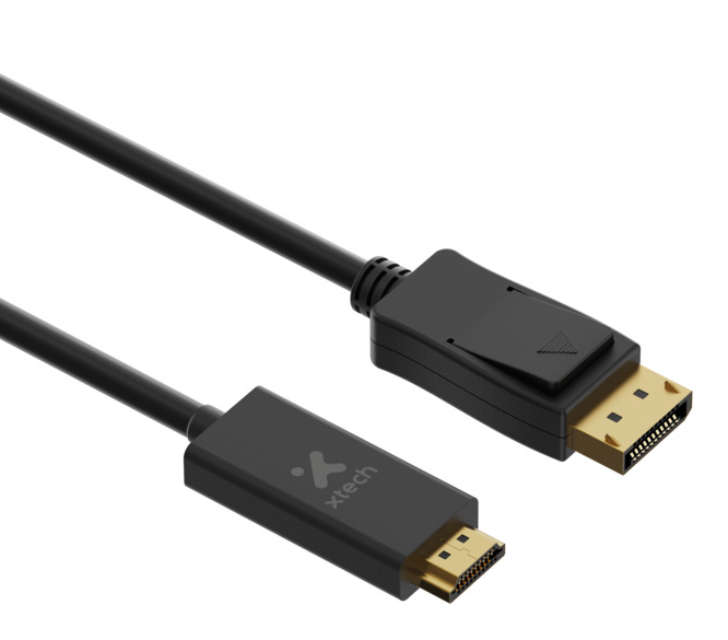 Cable Xtech Displayport Macho a HDMi Macho