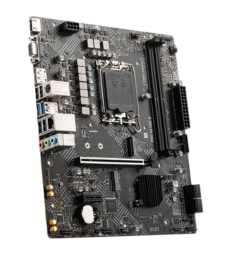 Tarjeta Madre MSI PRO H610M-G LGA 1700 DDR5