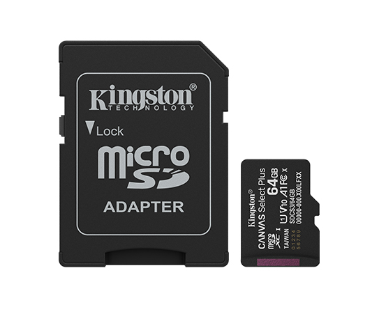Memoria Micro SDXC 64GB Kingston C10 G3
