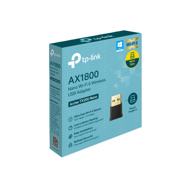 Adaptador Inalambrico TP Link TX20U Nano