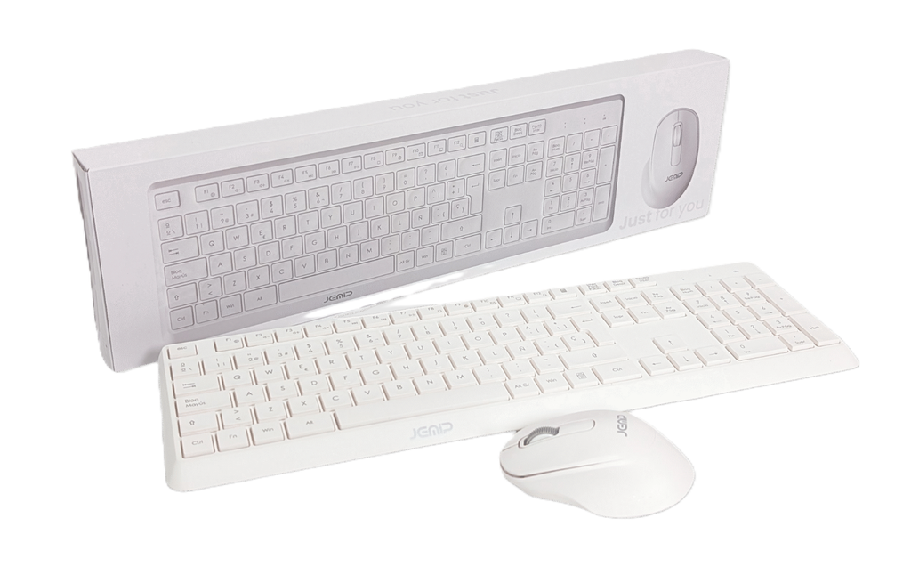 Teclado Jemip Avant Garde Wireless Blanco
