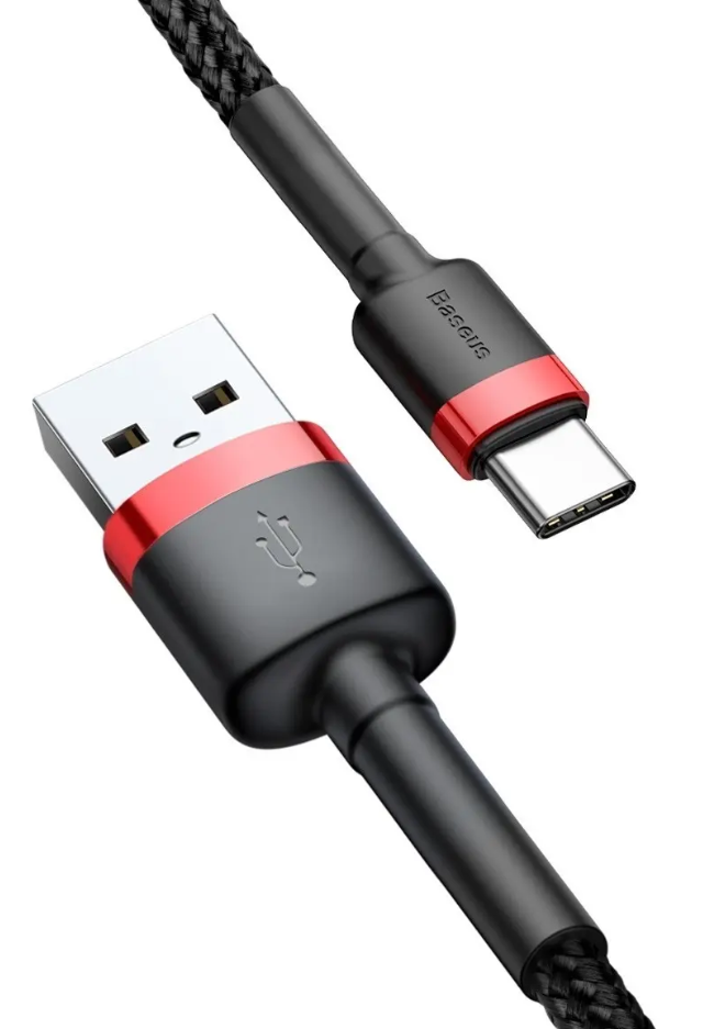 Cable Baseus USB to Type C Red 2m 2A