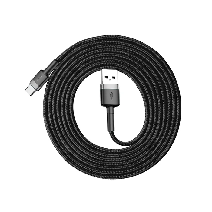 Cable Baseus USB to Type C Grey 2m 2A