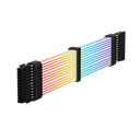 Cable de Extension Gamemax  PSU MB 24PIN-B/ARGB Ligth Negro