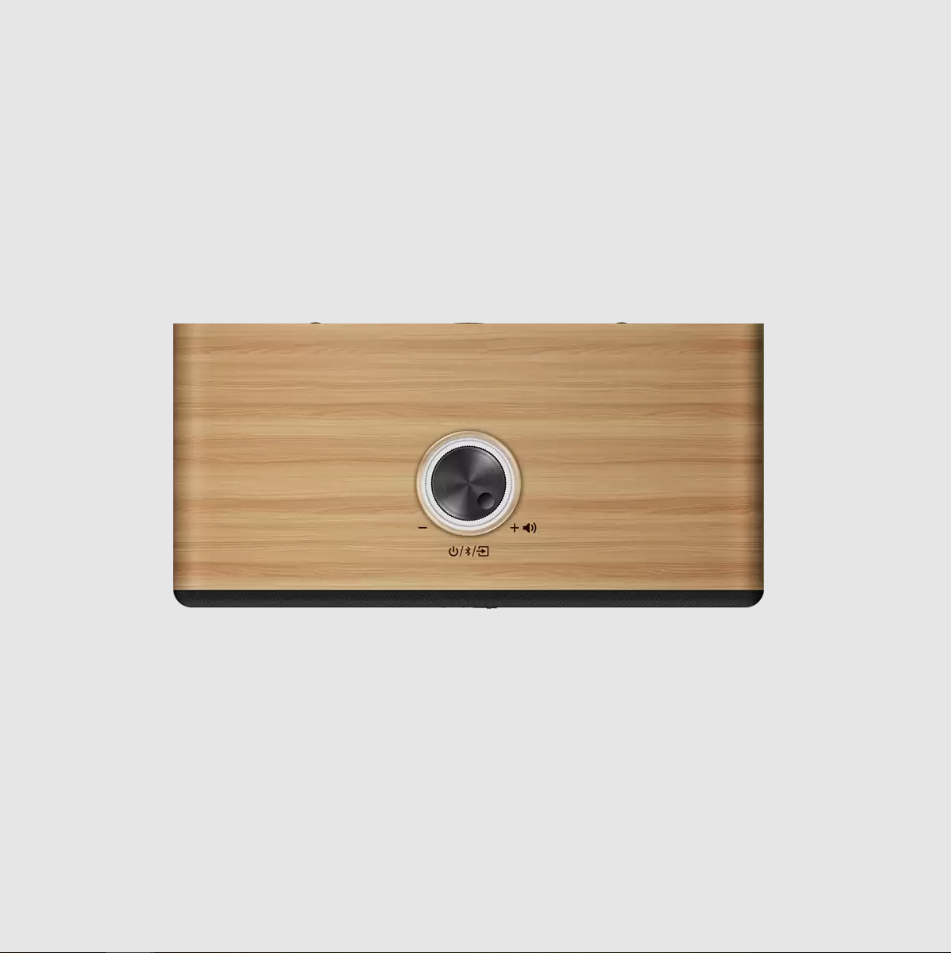 Corneta Genius SP-HF505BT Madera 20W