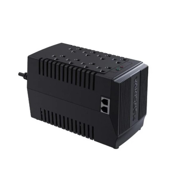 Regulador Marsriva MR-AVR600 600VA/300W 8 Ptos