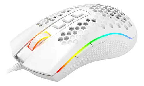 Mouse ReDragon STORM RGB Chroma Blanco
