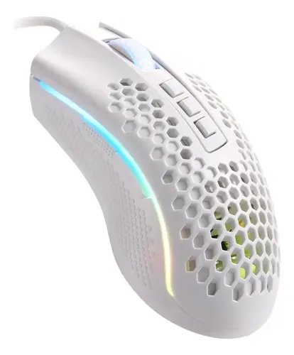 Mouse ReDragon STORM RGB Chroma Blanco