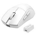 Mouse ReDragon Gamer Wireless USB-C King PRO 4K Blanco 