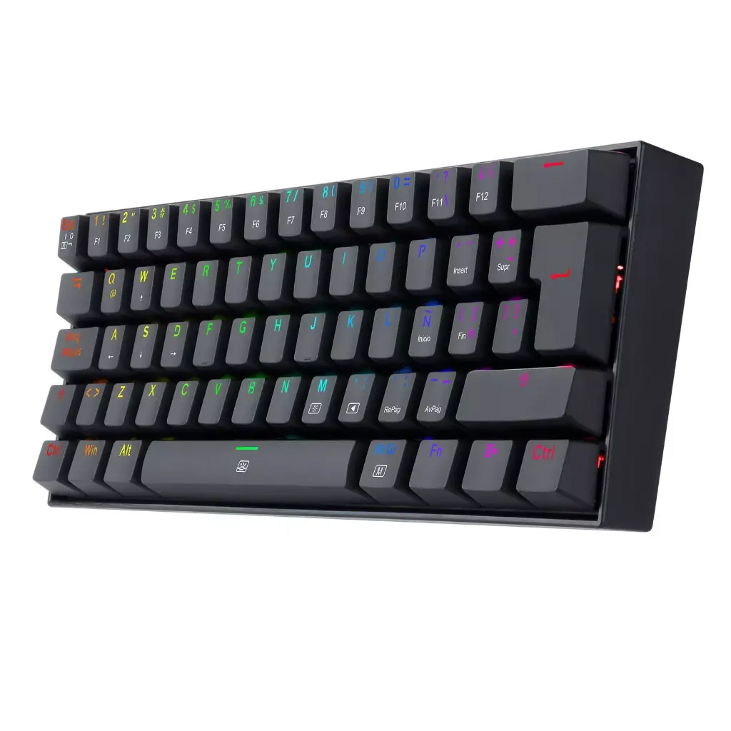 Teclado ReDragon Gamer Dragonborn Negro Switch Red