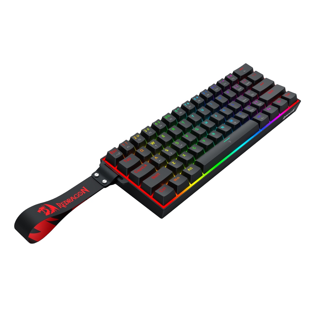 Teclado ReDragon Gaming FIZZ Magnetic Black 