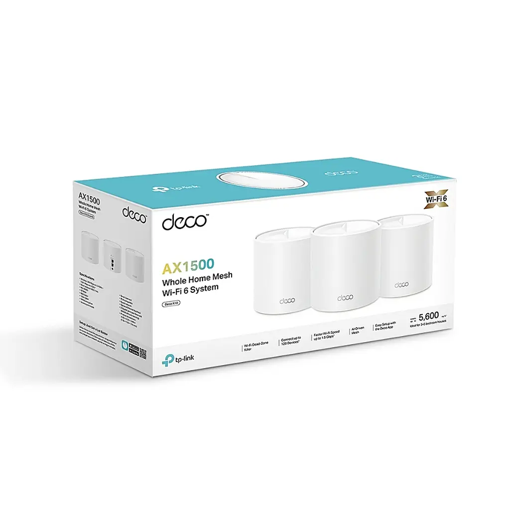 Router TP Link Deco X10 (3 Pack) AX1500