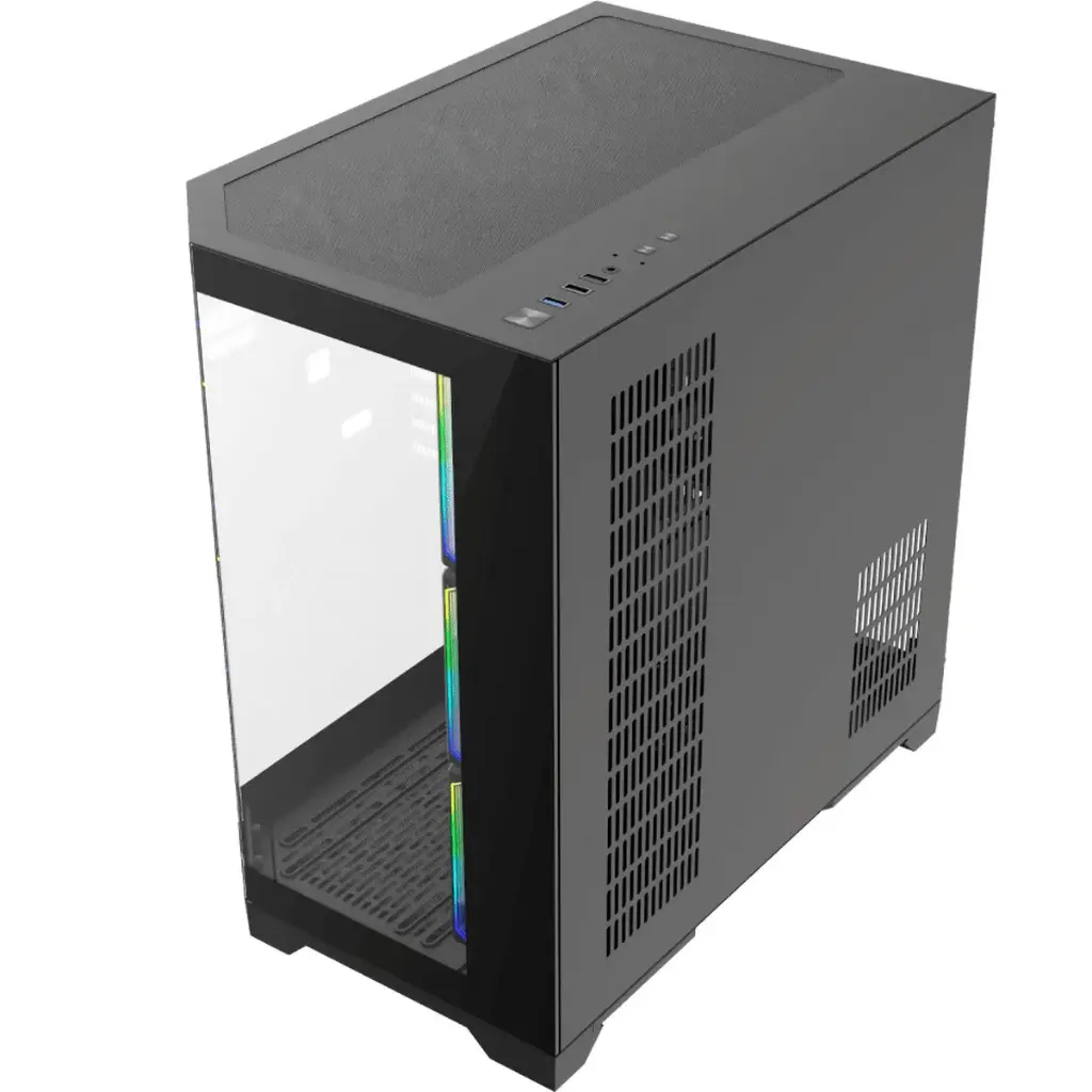 Case Mlogix Gaming Tesseract Black