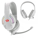 Audifono ReDragon Gamer Cronus RGB Blanco