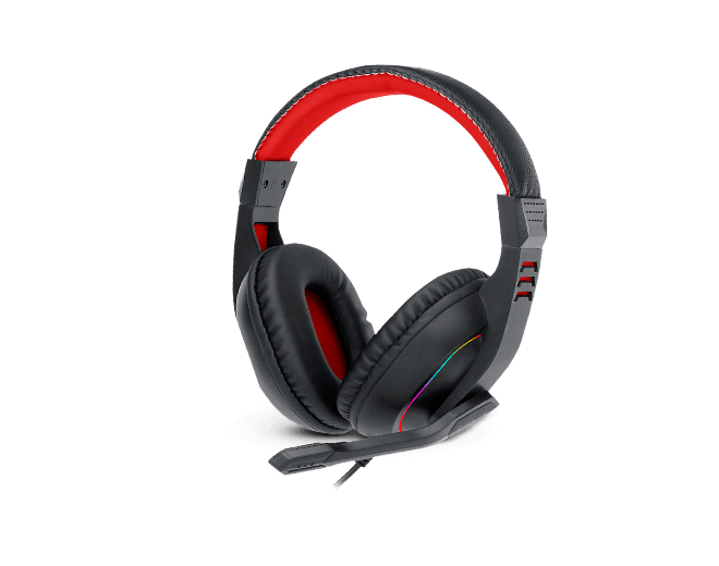 Audifono ReDragon Gamer Ares RGB Negro 