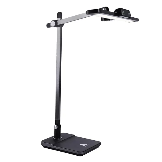 Lampara Astra Led de Escritorio Alambrica con Reloj Digital