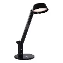 Lampara Astra Led de Escritorio con Puerto de Carga USB Negra