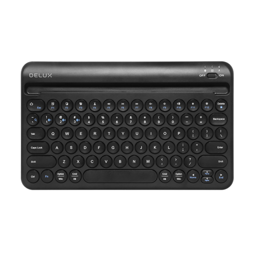 Teclado Delux Inalambrico K2213V Black
