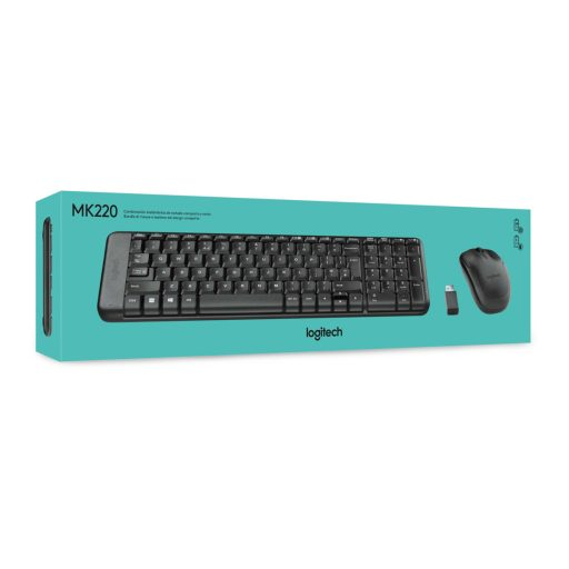 Teclado Logitech MK220 Spanish Black
