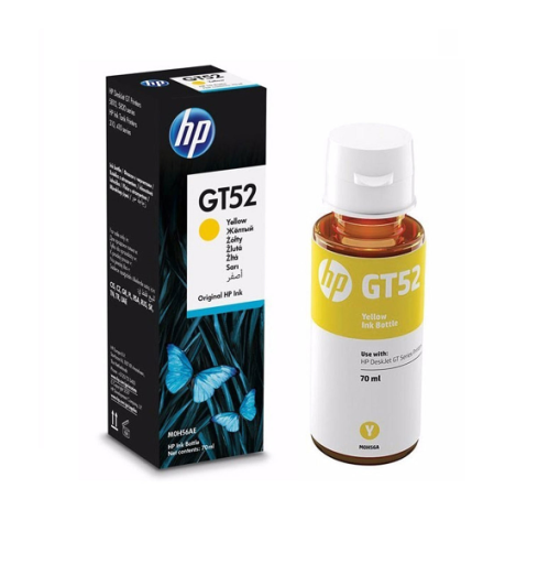 Botella de Tinta Hp GT52 Amarillo