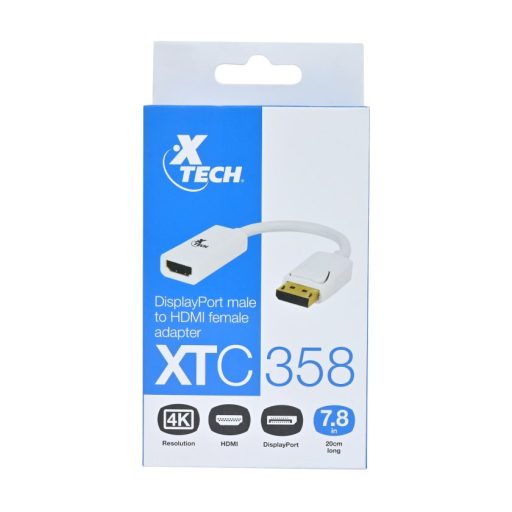Adaptador Xtech Displayport a HDMI Hembr