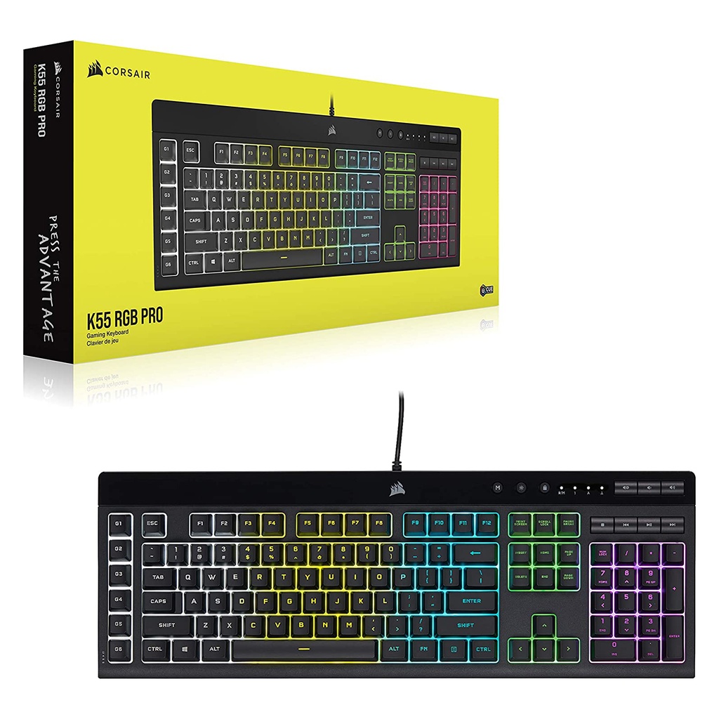 Teclado Corsair K55 RGB Core Español