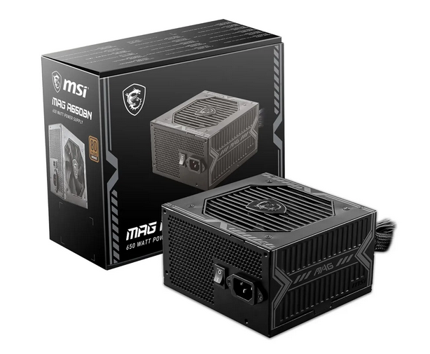 Fuente de Poder MSI 650W A650BN 80+