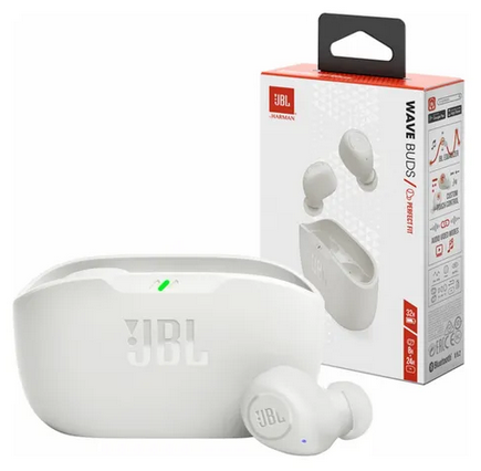 Audifono JBL Wireless Wave Buds White