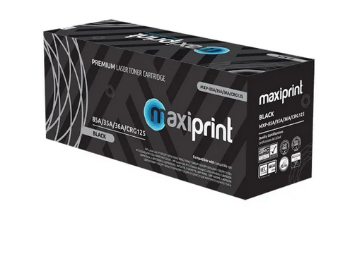 Toner Maxiprint CB435A/36A/85A Negro