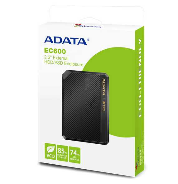 Caja de disco Externo Adata EC600 SSD 2.5