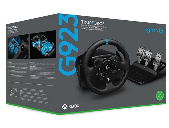 Volante y Pedal Logitech G923 Xbox