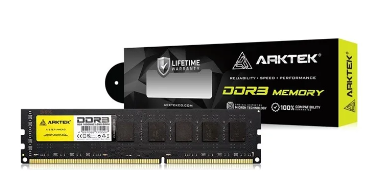 Memoria Ram 8GB DDR3 1600 Mhz Arktek Desktop