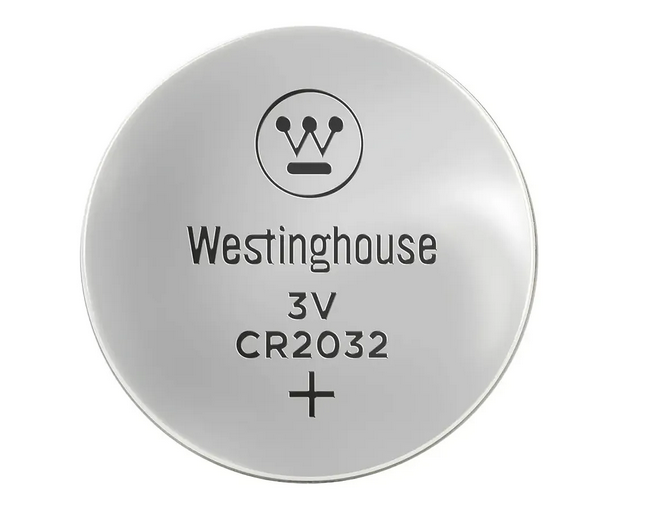Pila Litio Tipo Boton 3V CR2032 Westinghouse