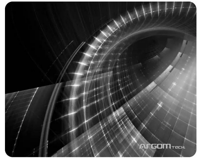 Mouse Pad Argom Galaxia Negro-Blanco