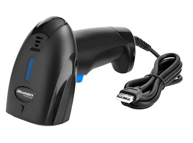 Lector de Codigo de Barra 2D con Cable