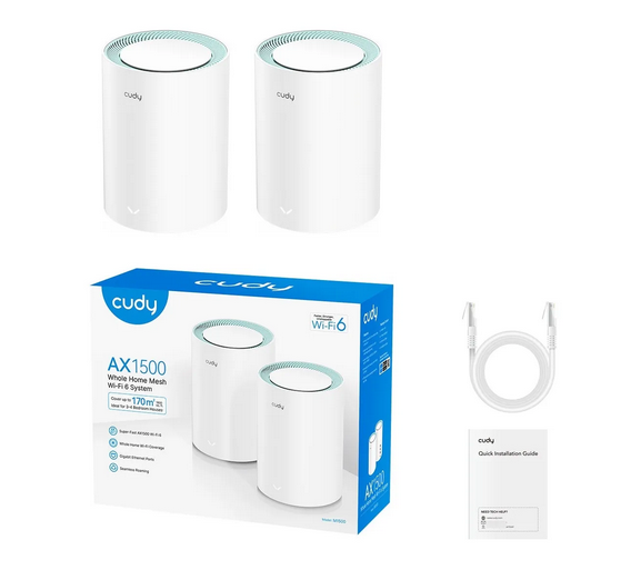 Router Deco Cudy M1500 (2 Pack) Wifi 6