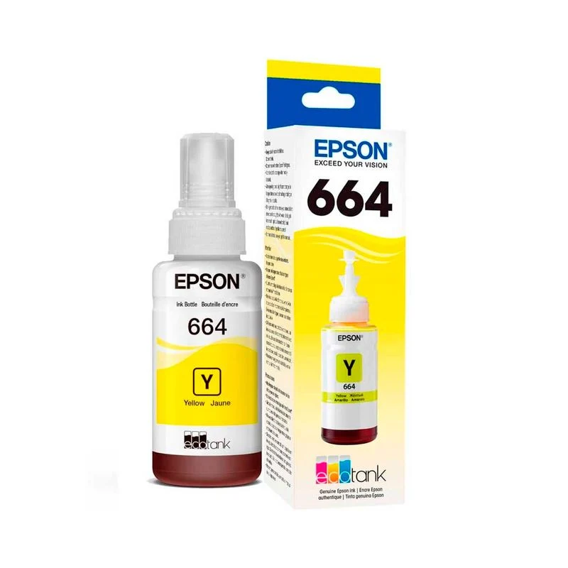 [T664420-AL] Botella de Tinta Epson Amarilla T664420