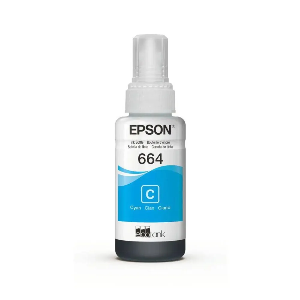 [T664220-AL] Botella de Tinta Epson Cyan T664220
