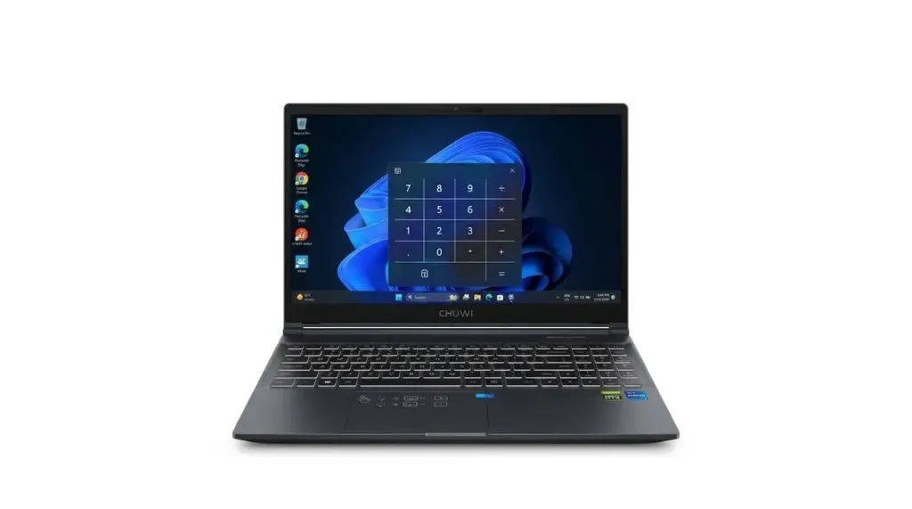 [92016512067] Laptop Chuwi 15.6" Core i5 16GB 512GB RTX3050