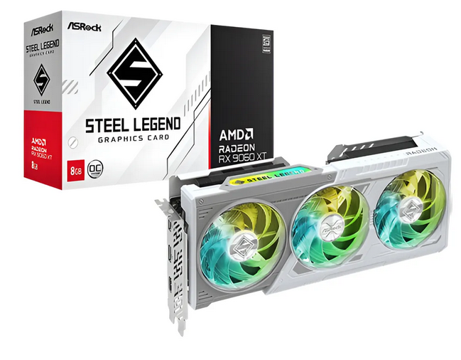 Tarjeta de Video Asrock RX 9060XT 8GB OC
