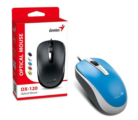Mouse Genius DX-120 1200DPI Azul