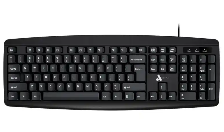 Teclado Astra USB K10 Negro
