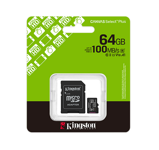 Memoria Micro SDXC 64GB Kingston C10 G3