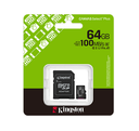 Memoria Micro SDXC 64GB Kingston C10 G3