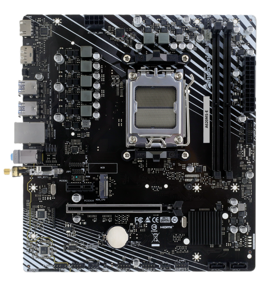 Tarjeta Madre Biostar A620MS-E 4K HDMI