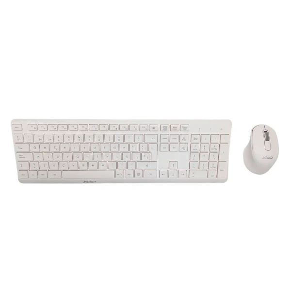Teclado Jemip Avant Garde Wireless Blanco