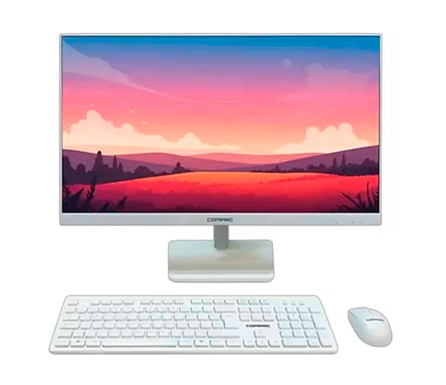 Computador Compaq AIO 27" Ryzen 5 7430U 16GB 512GB SSD Blanco