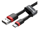 Cable Baseus USB to Type C Red 2m 2A